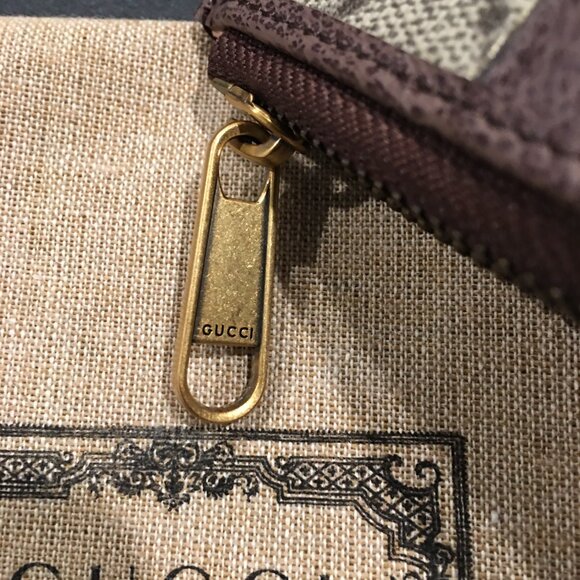 GUCCI Coated Canvas Ophidia GG Coin Purse Card Holder - Picture 3 of 7